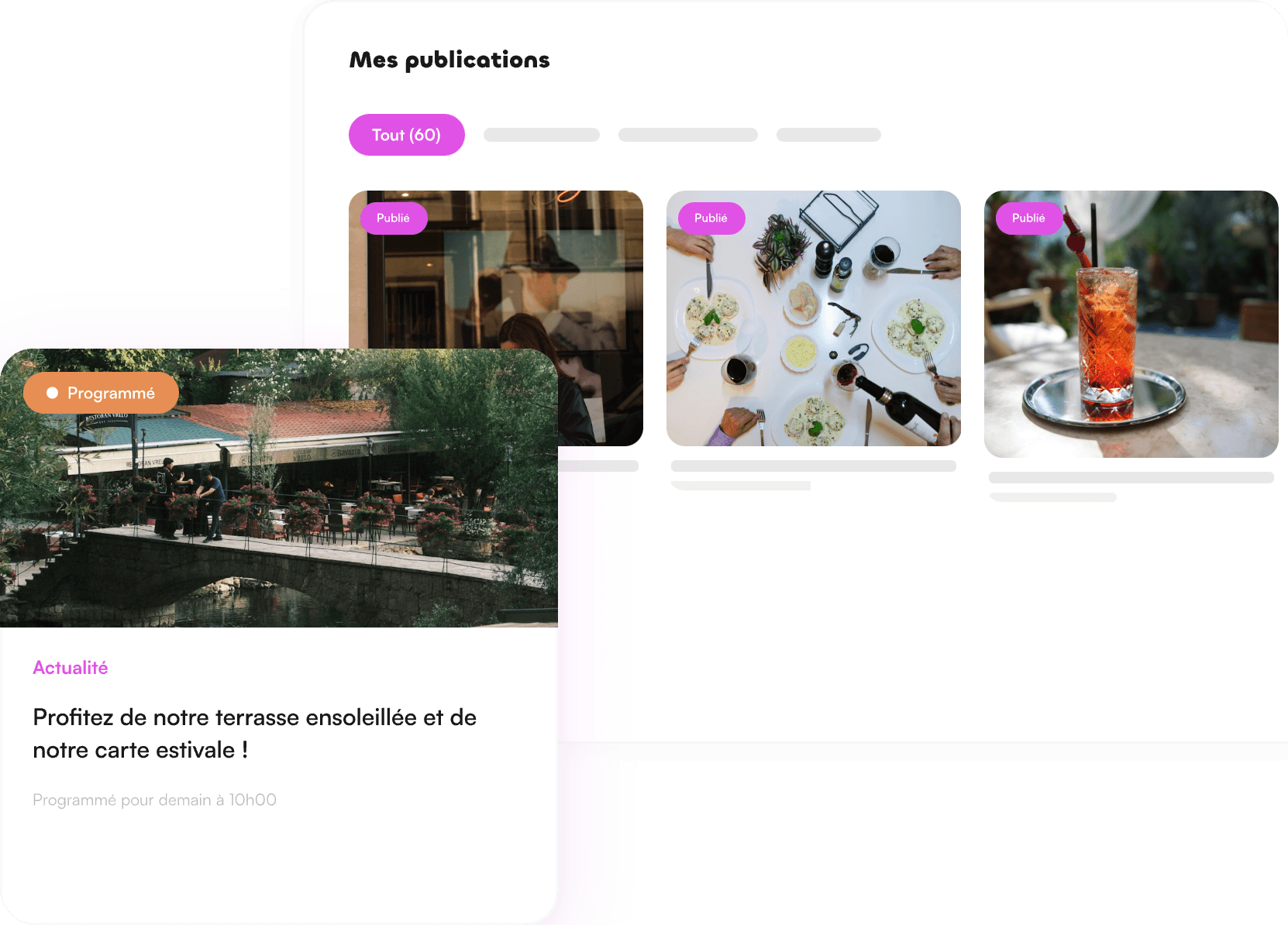 Gestion de votre fiche Google